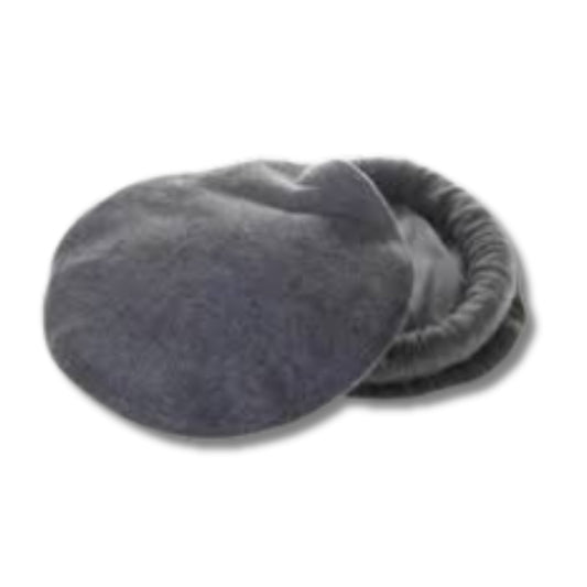 Luxury Handmade Pure Wool Gray Chitrali Pakol Cap