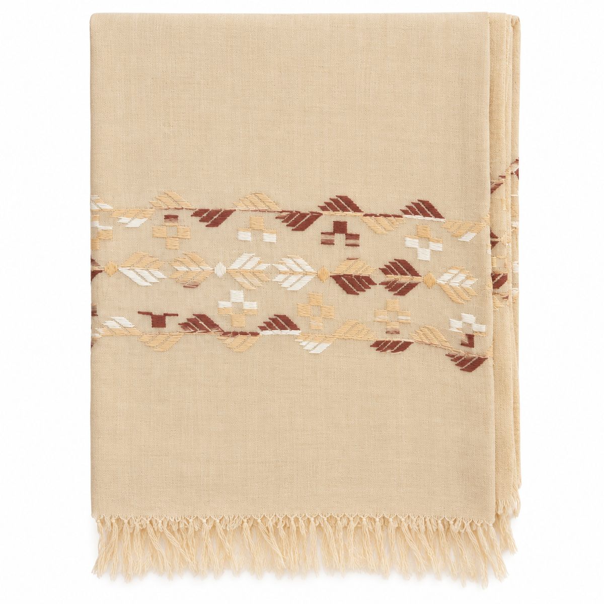 Embroidered Pashmina Blend Shawls for Women | Riwayat Crafts