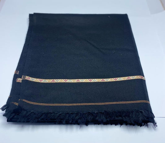 Blue Woven Men’s Shawl | Riwayat Crafts